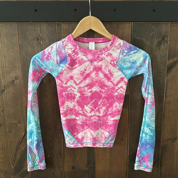 Ivivva by Lululemon Rash Shirt Youth Size 7 - Picture 1 of 6